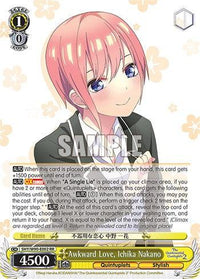 Awkward Love, Ichika Nakano (5HY/W90-E002 RR) [The Quintessential Quintuplets 2] - POKÉ JEUX