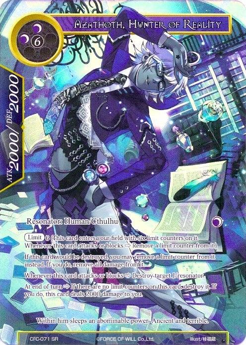 Azathoth, Hunter of Reality (Full Art) (CFC-071) [Return of the Dragon Emperor] - POKÉ JEUX
