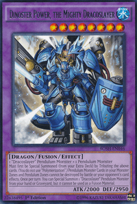 Dinoster Power, the Mighty Dracoslayer [BOSH-EN046] Rare - POKÉ JEUX