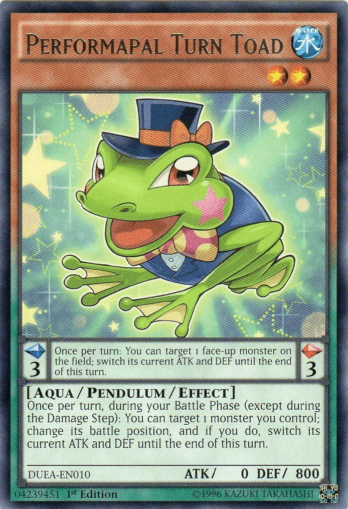 Performapal Turn Toad [DUEA-EN010] Rare - POKÉ JEUX