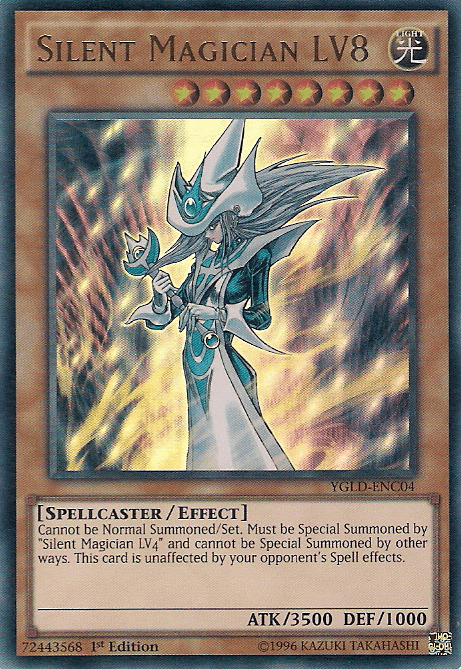 Silent Magician LV8 [YGLD-ENC04] Ultra Rare - POKÉ JEUX