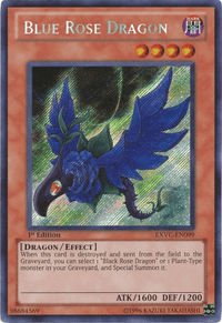 Blue Rose Dragon [EXVC-EN099] Secret Rare - POKÉ JEUX