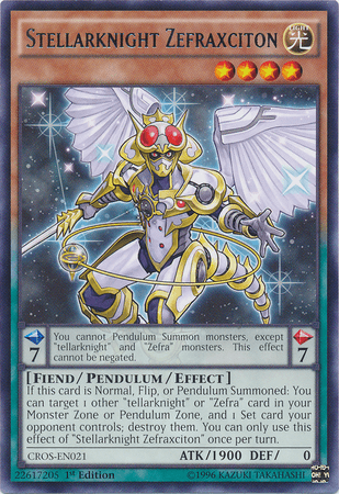 Stellarknight Zefraxciton [CROS-EN021] Rare - POKÉ JEUX