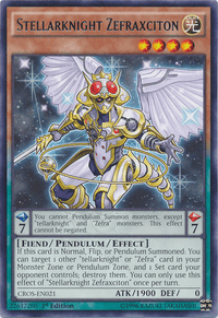 Stellarknight Zefraxciton [CROS-EN021] Rare - POKÉ JEUX