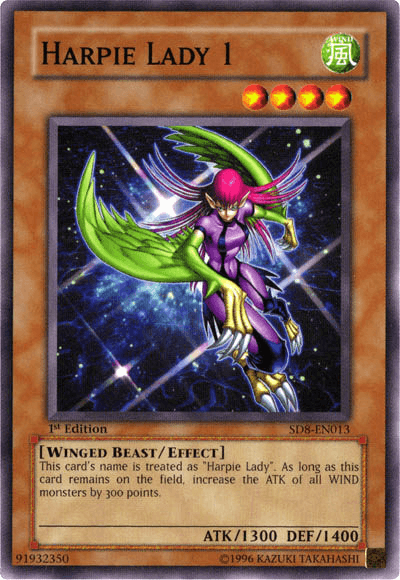 Harpie Lady 1 [SD8-EN013] Common - POKÉ JEUX