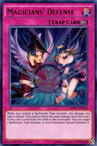 Magicians' Defense [MVP1-EN028] Ultra Rare - POKÉ JEUX