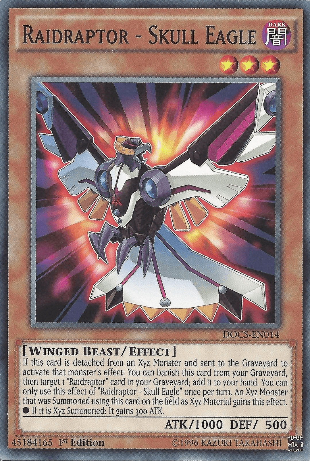 Raidraptor - Skull Eagle [DOCS-EN014] Common - POKÉ JEUX