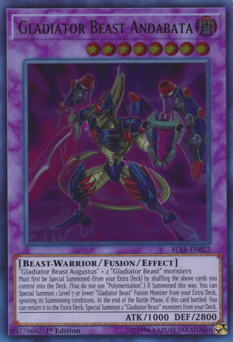 Gladiator Beast Andabata [BLLR-EN022] Ultra Rare - POKÉ JEUX