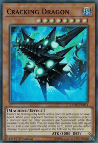 Cracking Dragon [COTD-EN014] Super Rare - POKÉ JEUX
