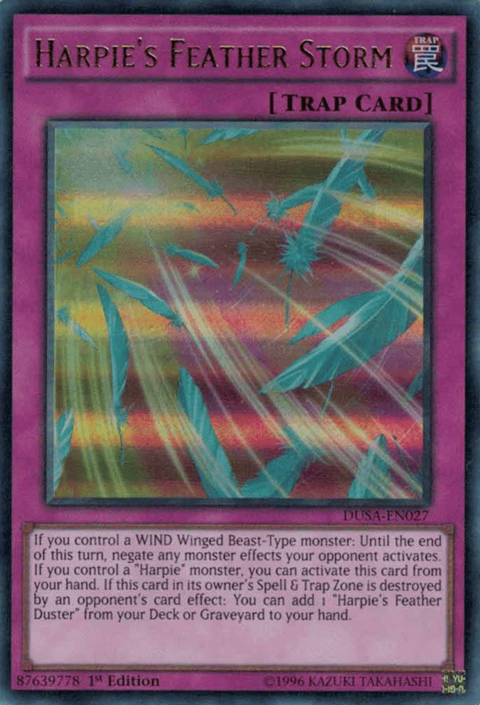 Harpie's Feather Storm [DUSA-EN027] Ultra Rare - POKÉ JEUX