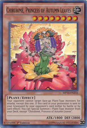 Chirubime, Princess of Autumn Leaves [MP14-EN216] Super Rare - POKÉ JEUX