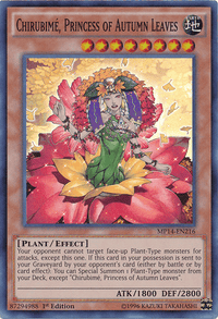 Chirubime, Princess of Autumn Leaves [MP14-EN216] Super Rare - POKÉ JEUX
