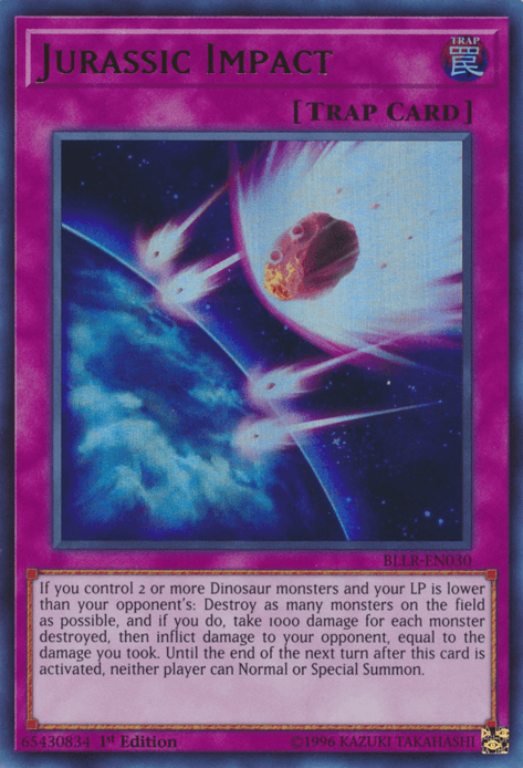 Jurassic Impact [BLLR-EN030] Ultra Rare - POKÉ JEUX