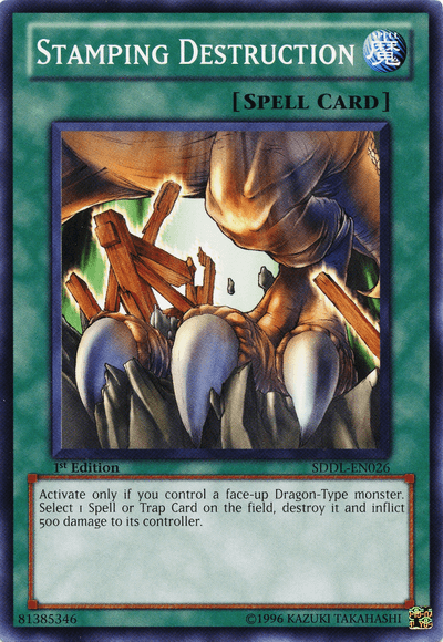Stamping Destruction [SDDL-EN026] Common - POKÉ JEUX