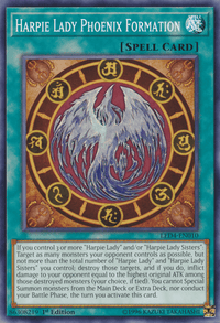 Harpie Lady Phoenix Formation [LED4-EN010] Common - POKÉ JEUX