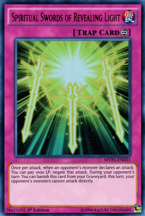 Spiritual Swords of Revealing Light [MVP1-EN031] Ultra Rare - POKÉ JEUX