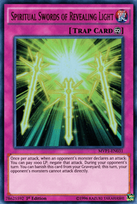 Spiritual Swords of Revealing Light [MVP1-EN031] Ultra Rare - POKÉ JEUX