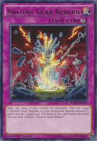 Ancient Gear Reborn [RATE-EN070] Rare - POKÉ JEUX