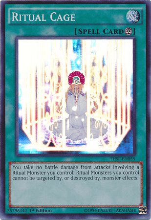 Ritual Cage [THSF-EN055] Super Rare - POKÉ JEUX