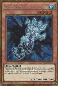 Ice Hand [PGL3-EN023] Gold Secret Rare - POKÉ JEUX
