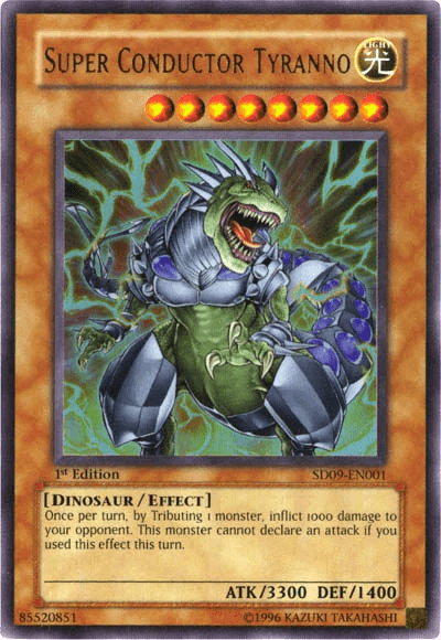 Super Conductor Tyranno [SD09-EN001] Ultra Rare - POKÉ JEUX