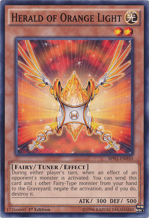 Herald of Orange Light [BP03-EN050] Common - POKÉ JEUX