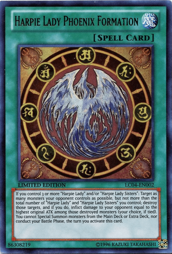 Harpie Lady Phoenix Formation [LC04-EN002] Ultra Rare - POKÉ JEUX