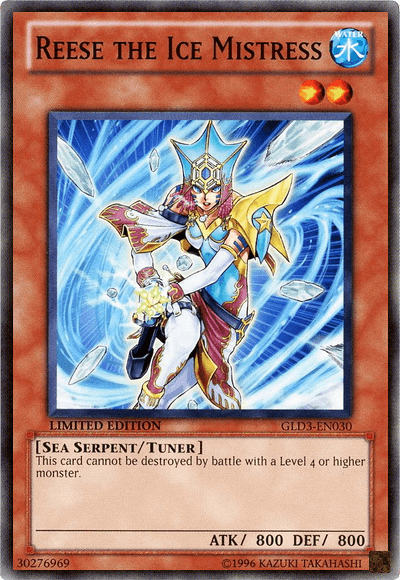 Reese the Ice Mistress [GLD3-EN030] Common - POKÉ JEUX