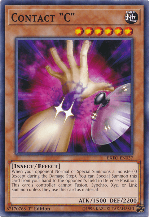Contact "C" [EXFO-EN037] Common - POKÉ JEUX