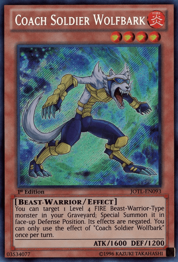 Coach Soldier Wolfbark [JOTL-EN093] Secret Rare - POKÉ JEUX
