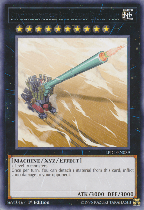 Superdreadnought Rail Cannon Gustav Max [LED4-EN039] Rare - POKÉ JEUX
