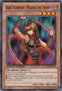 Dark Scorpion - Meanae the Thorn [GLD5-EN012] Common - POKÉ JEUX