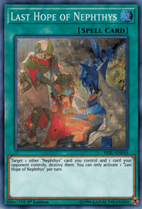 Last Hope of Nephthys [HISU-EN010] Super Rare - POKÉ JEUX