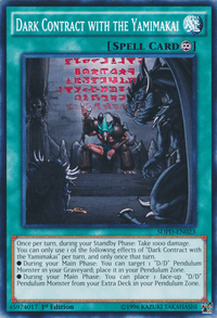 Dark Contract with the Yamimakai [SDPD-EN023] Common - POKÉ JEUX
