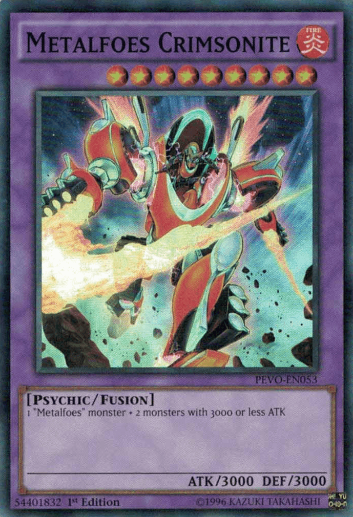 Metalfoes Crimsonite [PEVO-EN053] Super Rare - POKÉ JEUX