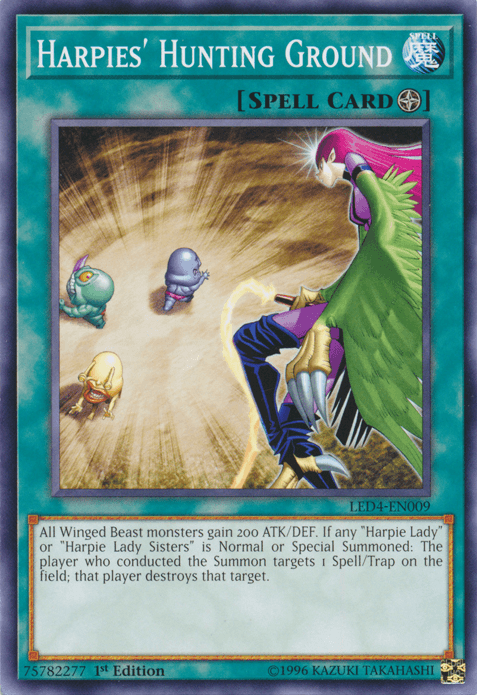 Harpies' Hunting Ground [LED4-EN009] Common - POKÉ JEUX