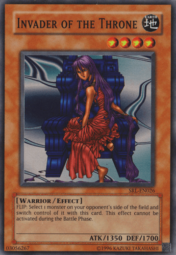 Invader of the Throne [SRL-026] Super Rare - POKÉ JEUX