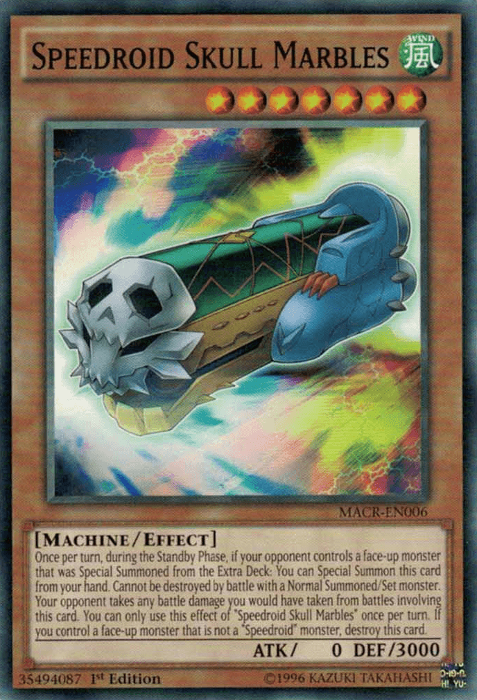 Speedroid Skull Marbles [MACR-EN006] Common - POKÉ JEUX
