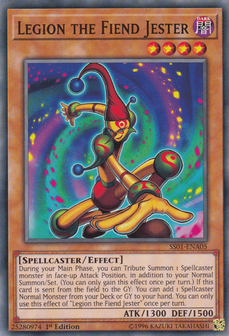 Legion the Fiend Jester [SS01-ENA05] Common - POKÉ JEUX