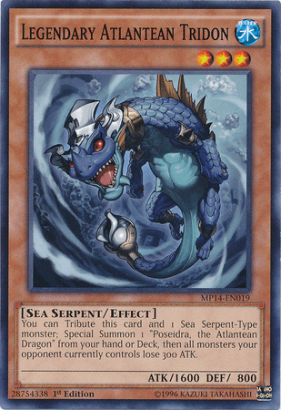 Legendary Atlantean Tridon [MP14-EN019] Common - POKÉ JEUX