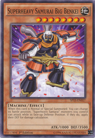 Superheavy Samurai Big Benkei [SP15-EN017] Common - POKÉ JEUX
