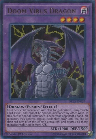 Doom Virus Dragon [DRL3-EN057] Ultra Rare - POKÉ JEUX