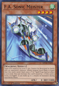 F.A. Sonic Meister [MP18-EN091] Common - POKÉ JEUX