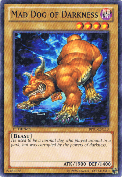 Mad Dog of Darkness [BP01-EN113] Starfoil Rare - POKÉ JEUX