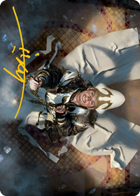 Jerren, Corrupted Bishop Art Card (Gold-Stamped Signature) [Innistrad: Midnight Hunt Art Series]
