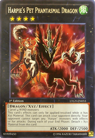 Harpie's Pet Phantasmal Dragon [LTGY-EN055] Rare - POKÉ JEUX