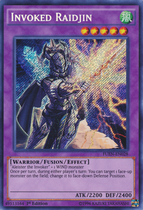 Invoked Raidjin [FUEN-EN028] Secret Rare - POKÉ JEUX