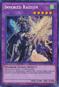 Invoked Raidjin [FUEN-EN028] Secret Rare - POKÉ JEUX