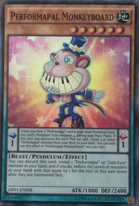 Performapal Monkeyboard [OP01-EN008] Super Rare - POKÉ JEUX