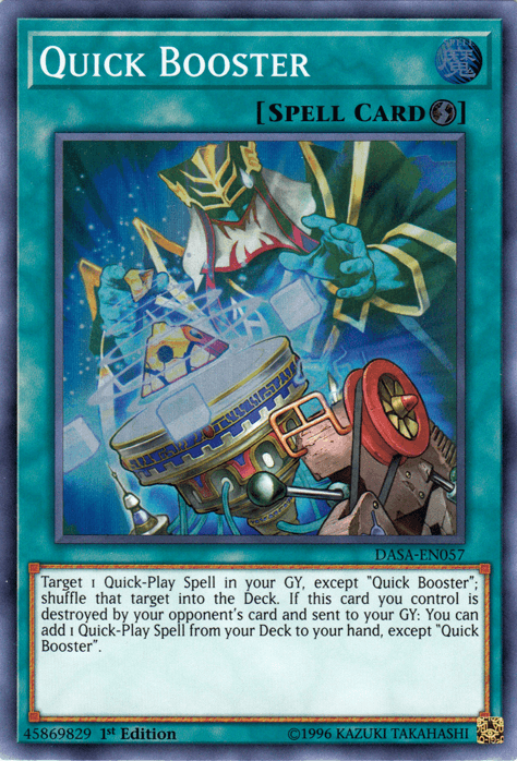 Quick Booster [DASA-EN057] Super Rare - POKÉ JEUX